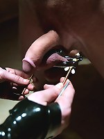 Veteran slaveboy shows his devotion to his mistress with self-flagellation, enduring CBT, predicament bondage and tease and denial.